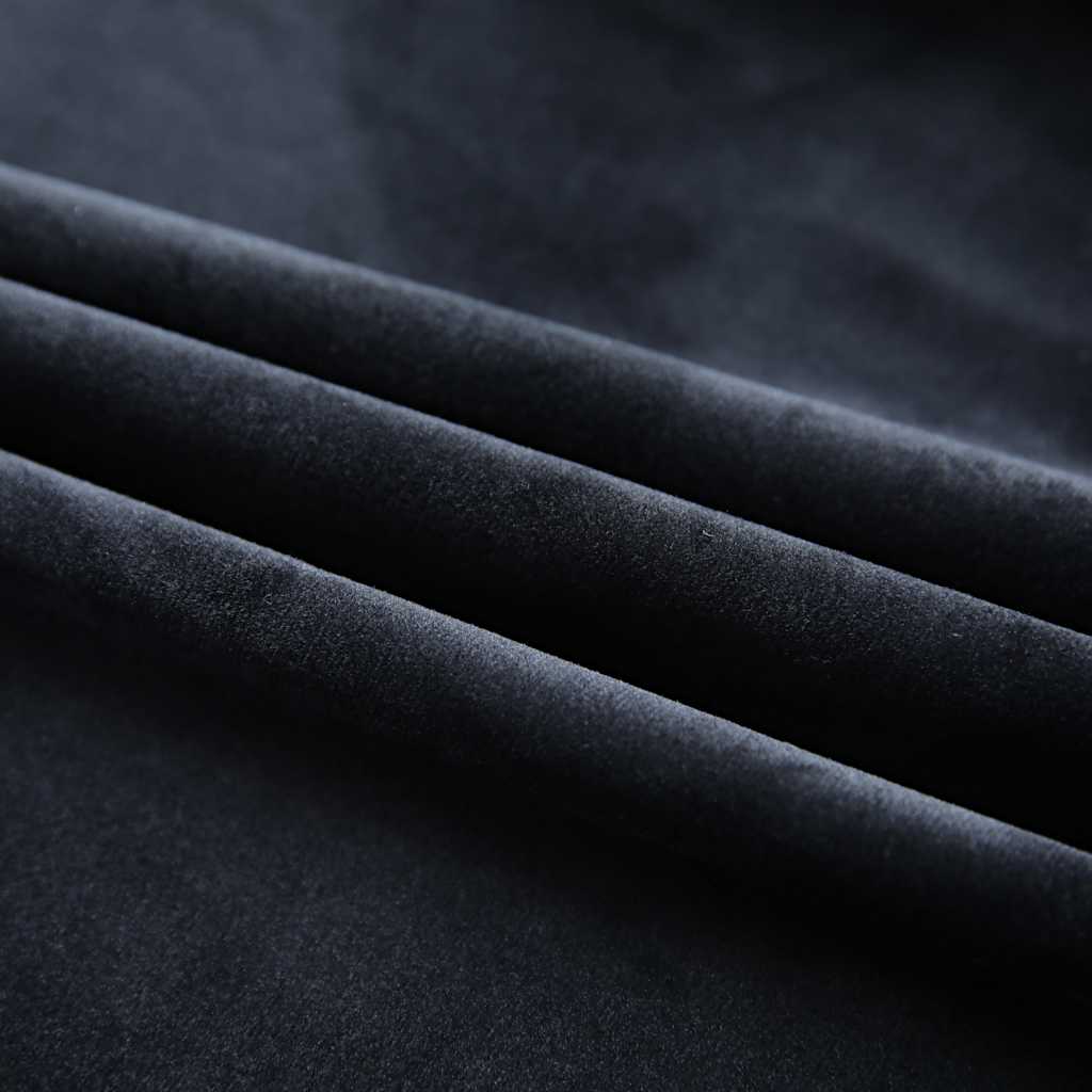 Verduisterend gordijn fluweel met haken – 290x245 cm