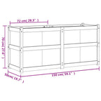 Plantenbak grenenhout – 150x50x70 cm