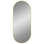Wandspiegel ovaal goud – 100 cm