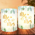 Windlicht 'Mr & Mrs' papier – set van 12