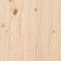 Plantenbak grenenhout wit – 70x70x70 cm