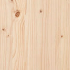 Plantenbak grenenhout wit – 70x70x70 cm