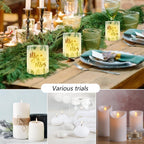 Windlicht 'Mr & Mrs' papier – set van 12