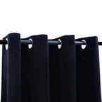 Verduisterend gordijn fluweel met ringen – 290x245 cm