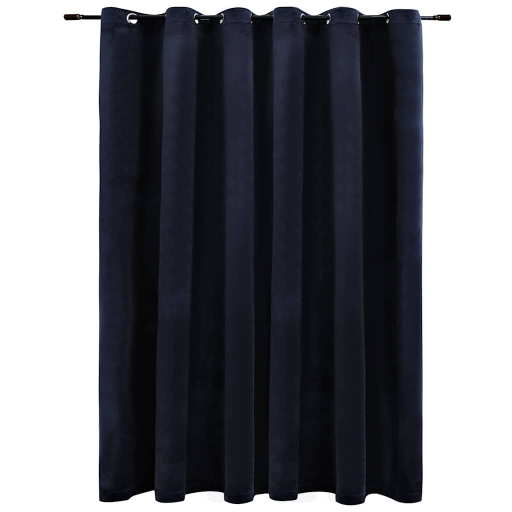 Verduisterend gordijn fluweel met ringen – 290x245 cm