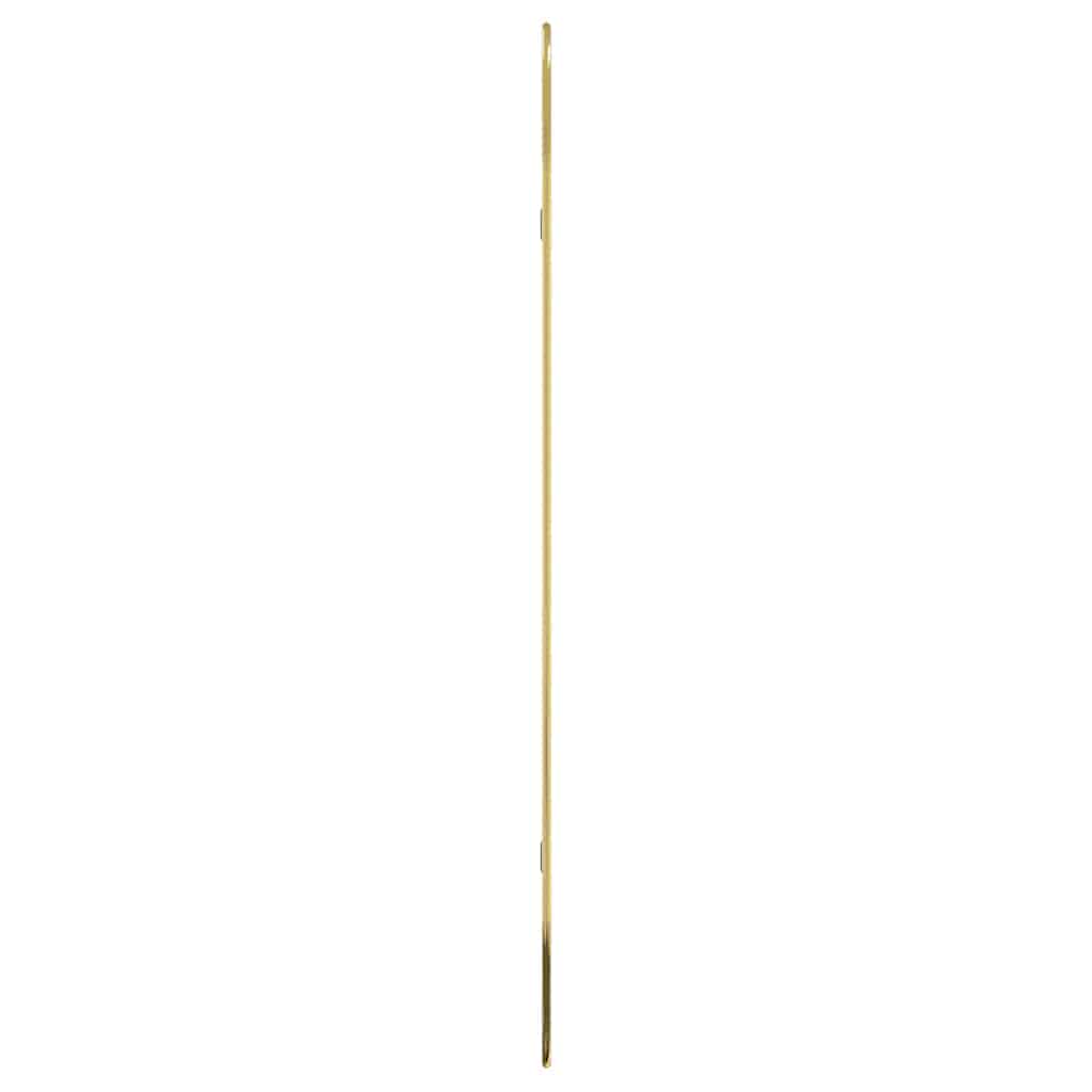 Wandspiegel ovaal goud – 100 cm