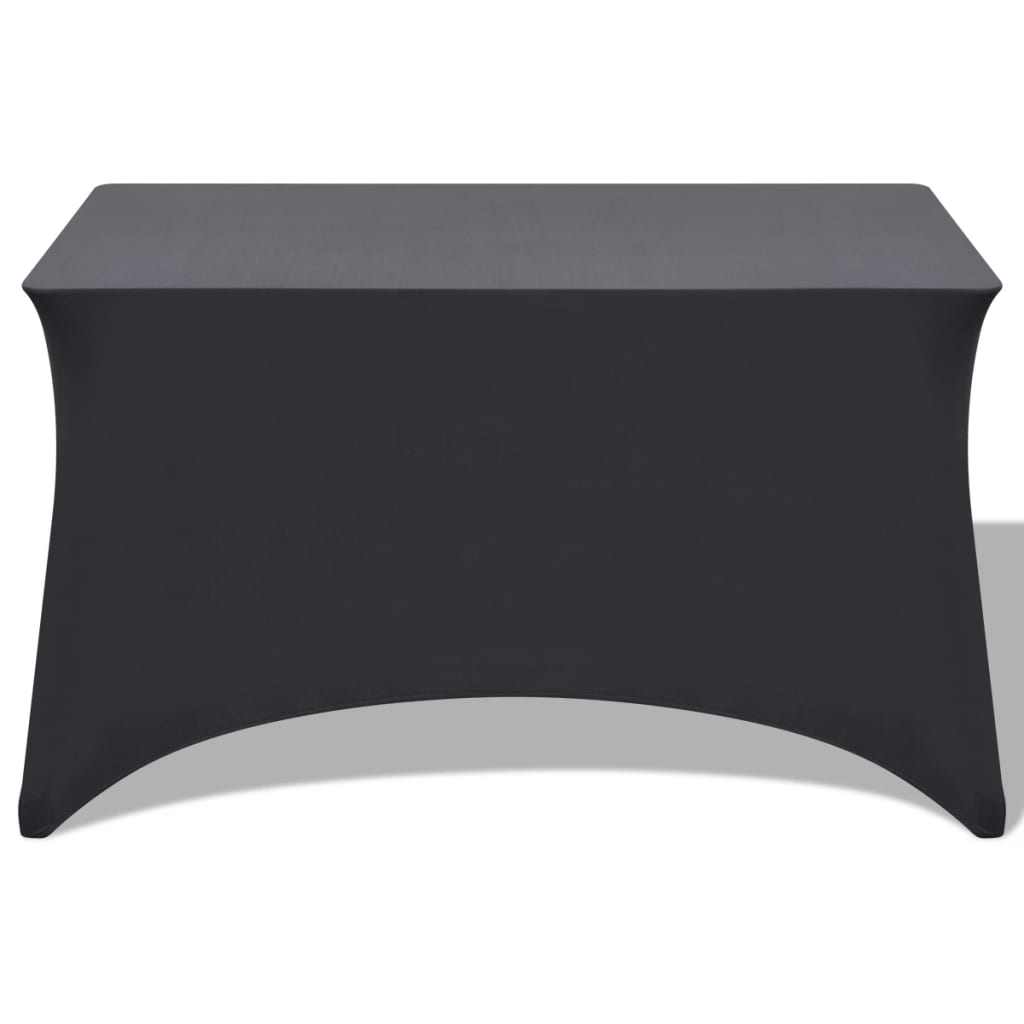 Tafelhoes stretch antraciet, set van 2
