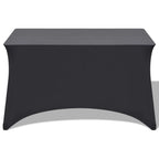 Tafelhoes stretch antraciet, set van 2