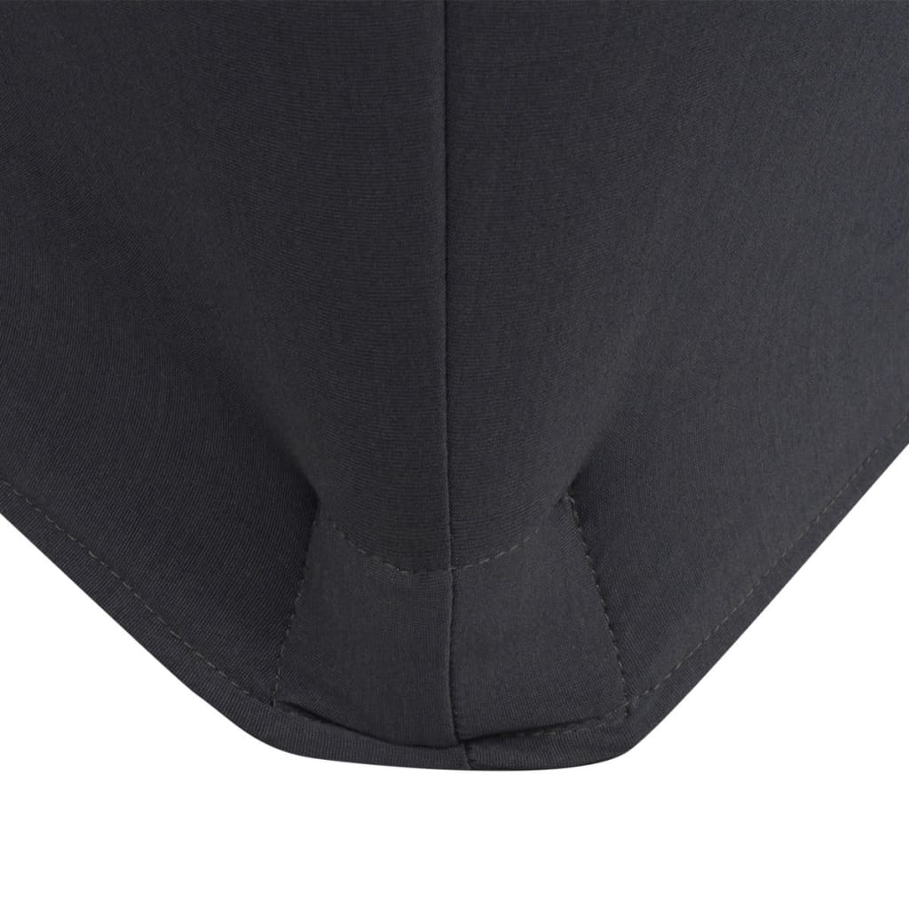 Tafelhoes stretch antraciet, set van 2