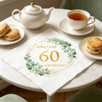 Verjaardagsset servetten en kaarshoesjes, 52-delig