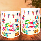 Windlicht schoolstart – set van 12