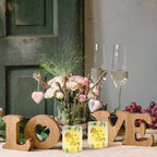 Windlicht 'Mr & Mrs' papier – set van 12