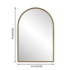Boogspiegel goud – 91 cm