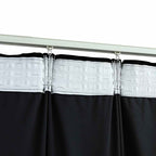 Verduisterend gordijn fluweel met haken – 290x245 cm