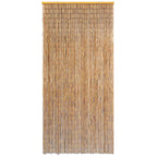 Vliegengordijn bamboe bruin – 120x220 cm