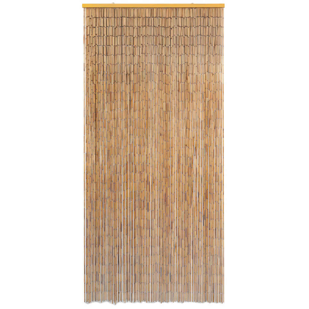 Vliegengordijn bamboe bruin – 120x220 cm