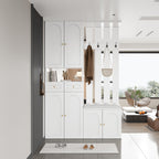 Halmeubel wit – set