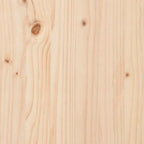 Plantenbak grenenhout wit – 50x50x50 cm