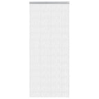Deurgordijn zilver aluminium – 90x212 cm