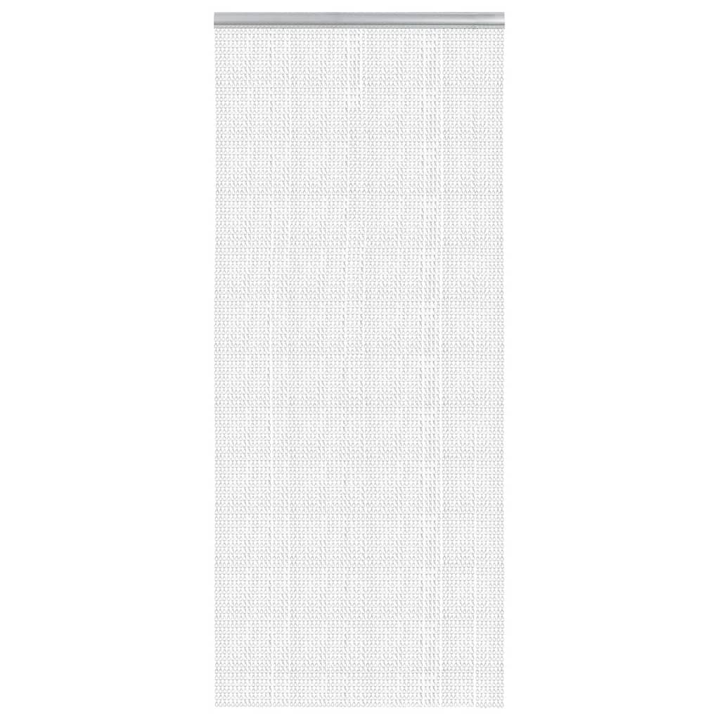 Deurgordijn zilver aluminium – 90x212 cm