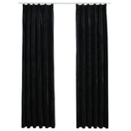 Verduisterende gordijnen fluweel met haken – 140x245 cm
