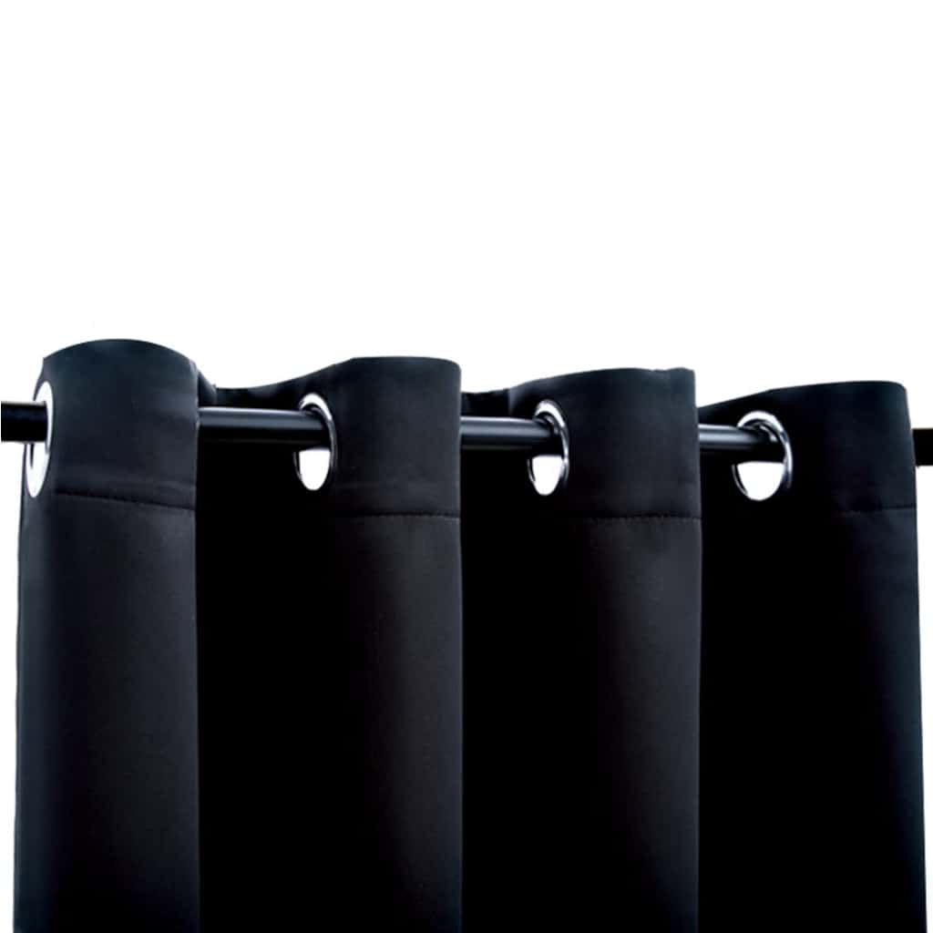 Verduisterend gordijn polyester met ringen – 290x245 cm