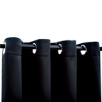 Verduisterend gordijn polyester met ringen – 290x245 cm