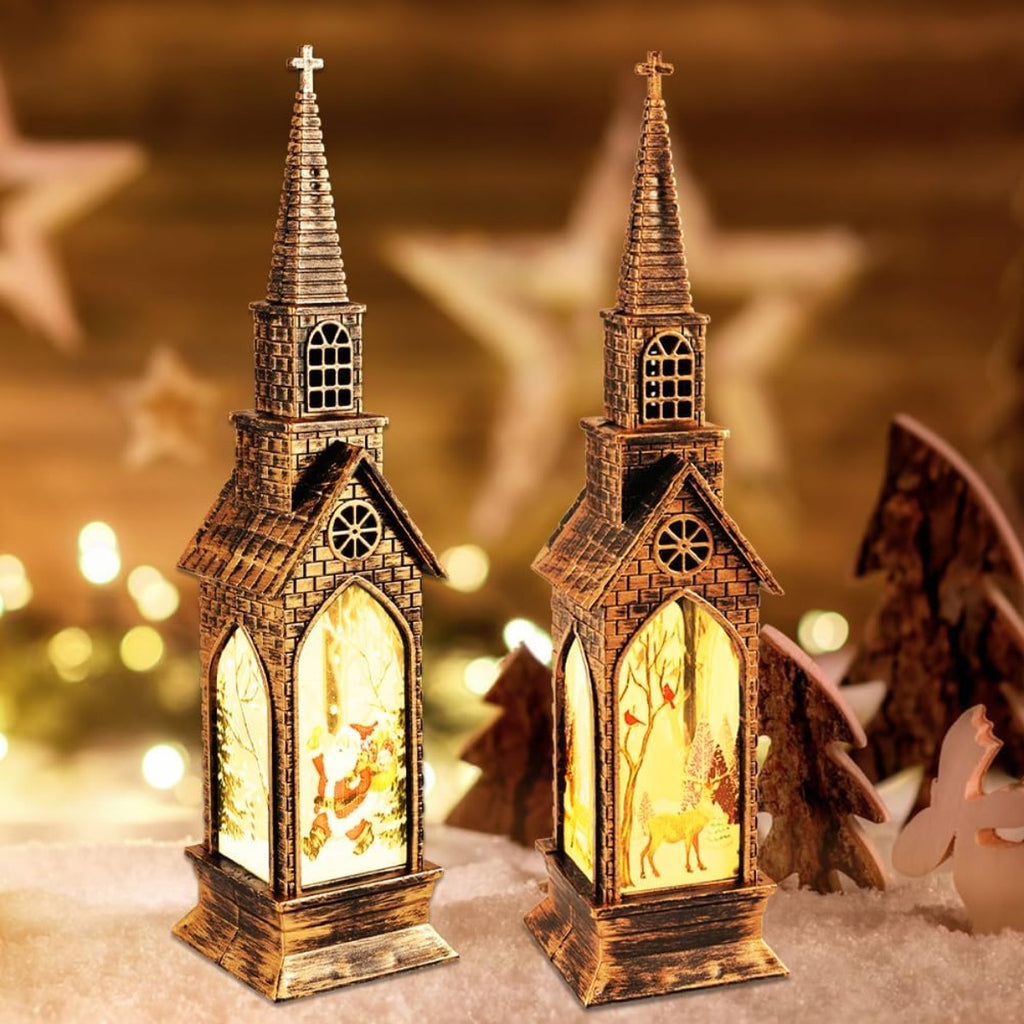 Lantaarn kerstfiguren – set van 4