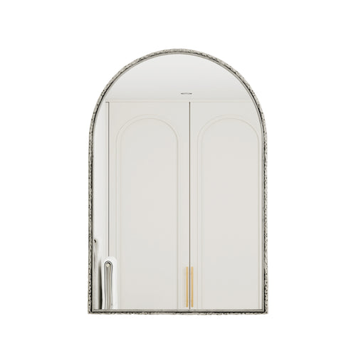 Boogspiegel zilver – 91 cm