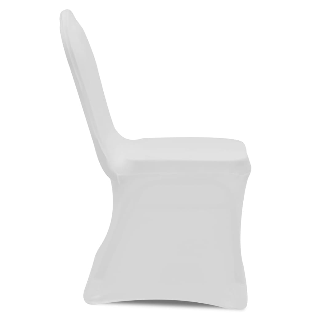 Stoelhoes stretch wit, set van 50