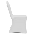 Stoelhoes stretch wit, set van 50