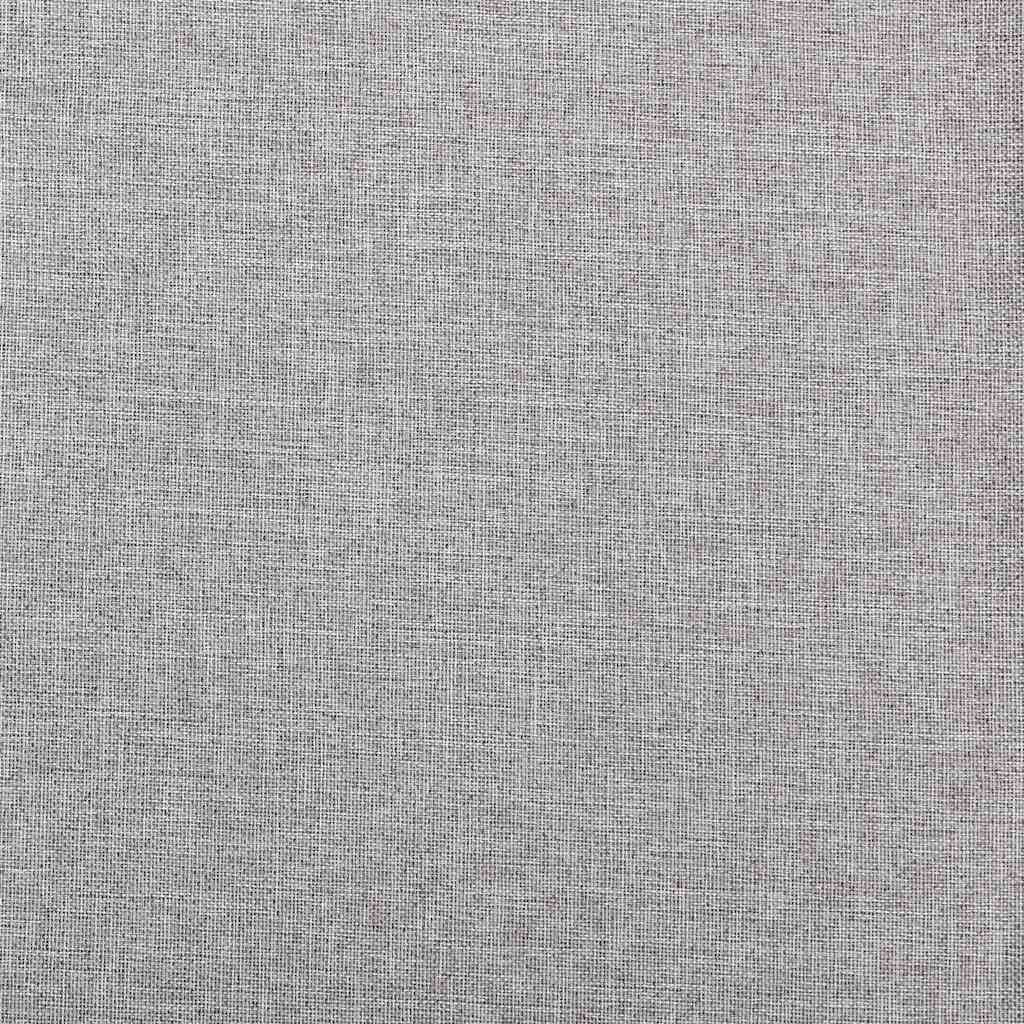 Verduisterend gordijn linnenlook met haken – 290x245 cm