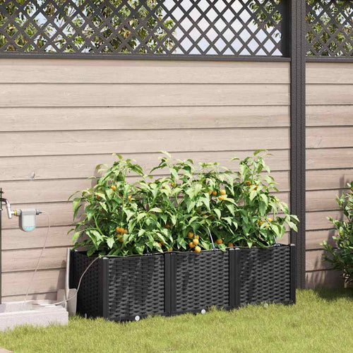 Zelfwaterende plantenbak staal