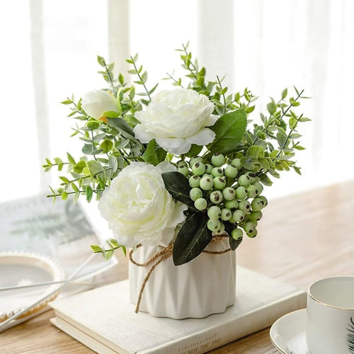 Bureauvaas voor bloemen – 11 cm