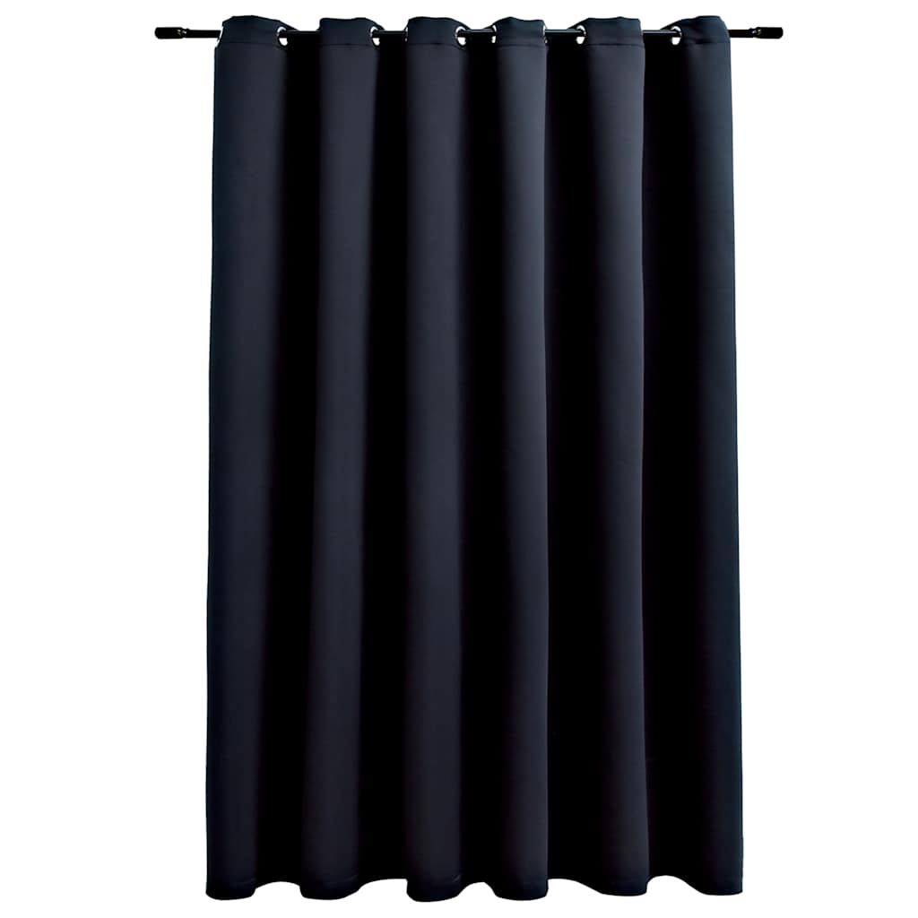 Verduisterend gordijn polyester met ringen – 290x245 cm