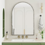 Boogspiegel zilver – 91 cm