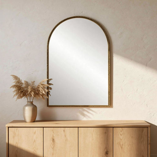 Boogspiegel goud – 91 cm – sfeerbeeld