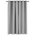 Verduisterend gordijn linnenlook met ogen – 290x245 cm