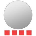 Wandspiegel rond – set van 7