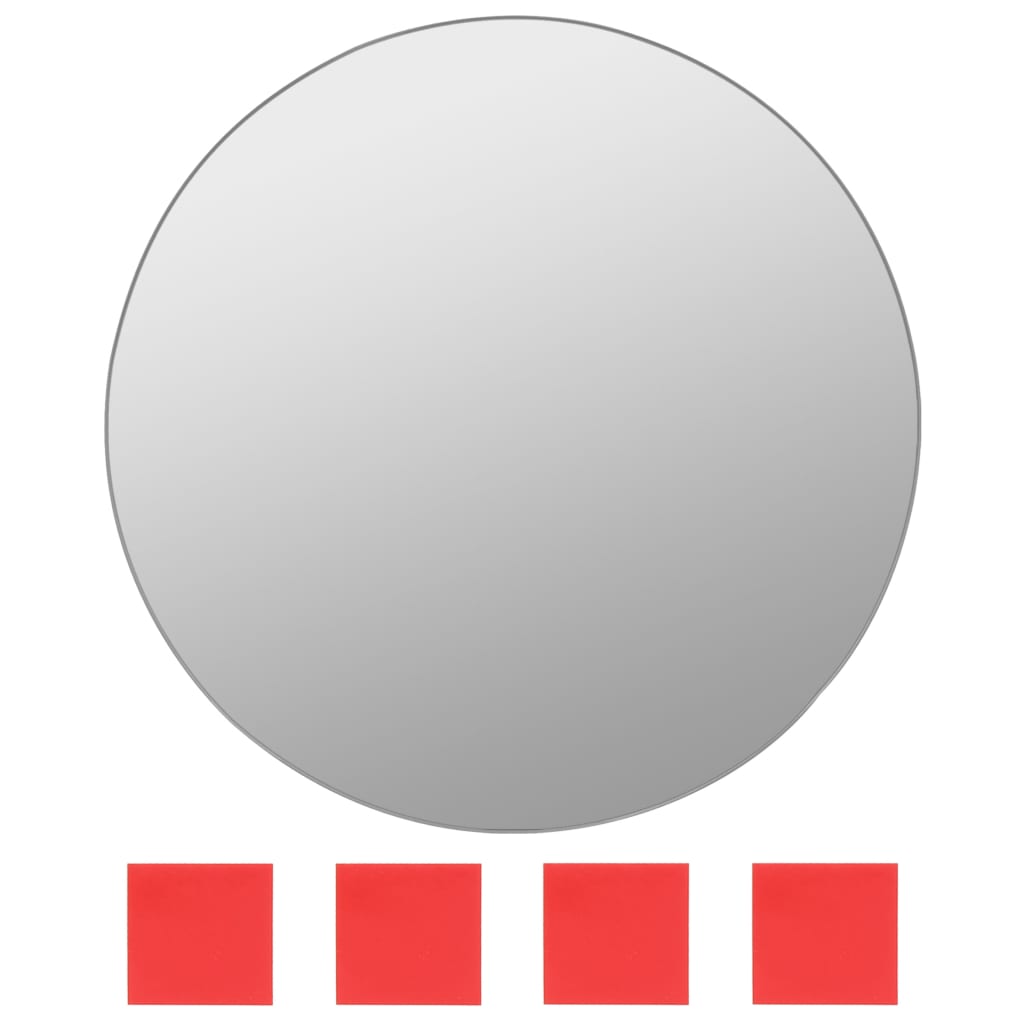 Wandspiegel rond – set van 7