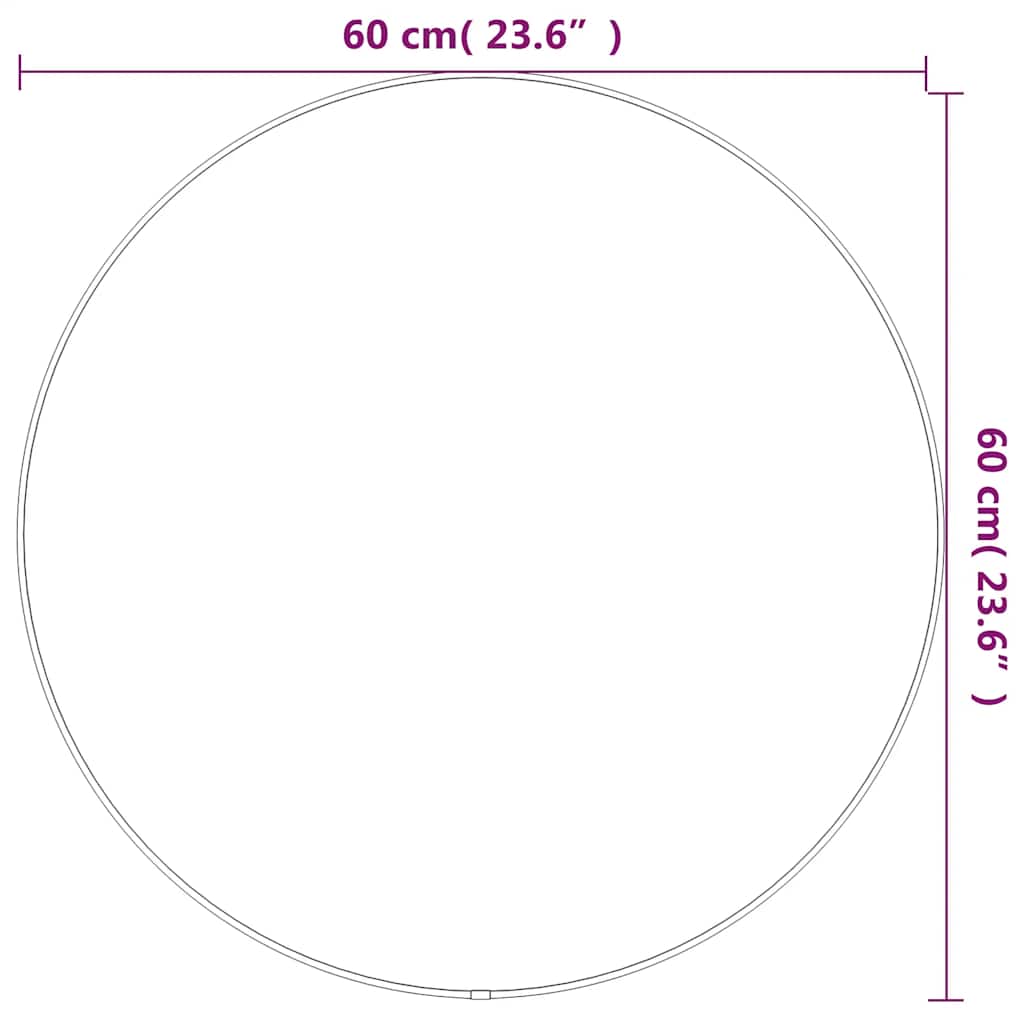 Wandspiegel rond