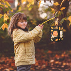 Lantaarn knutselset herfst papier – set van 4