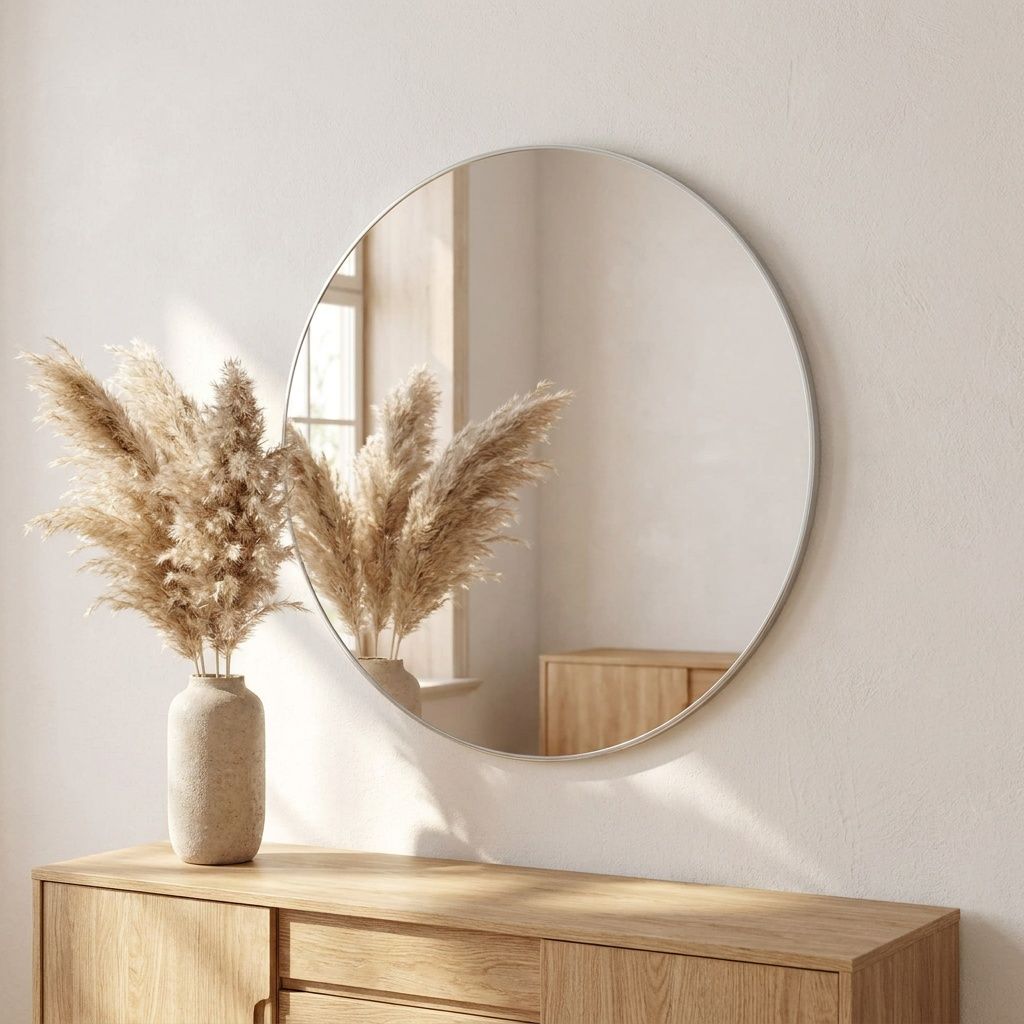 Wandspiegel rond – sfeerbeeld