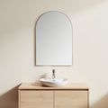 Spiegelkast boogvormig wit – 91 cm – sfeerbeeld