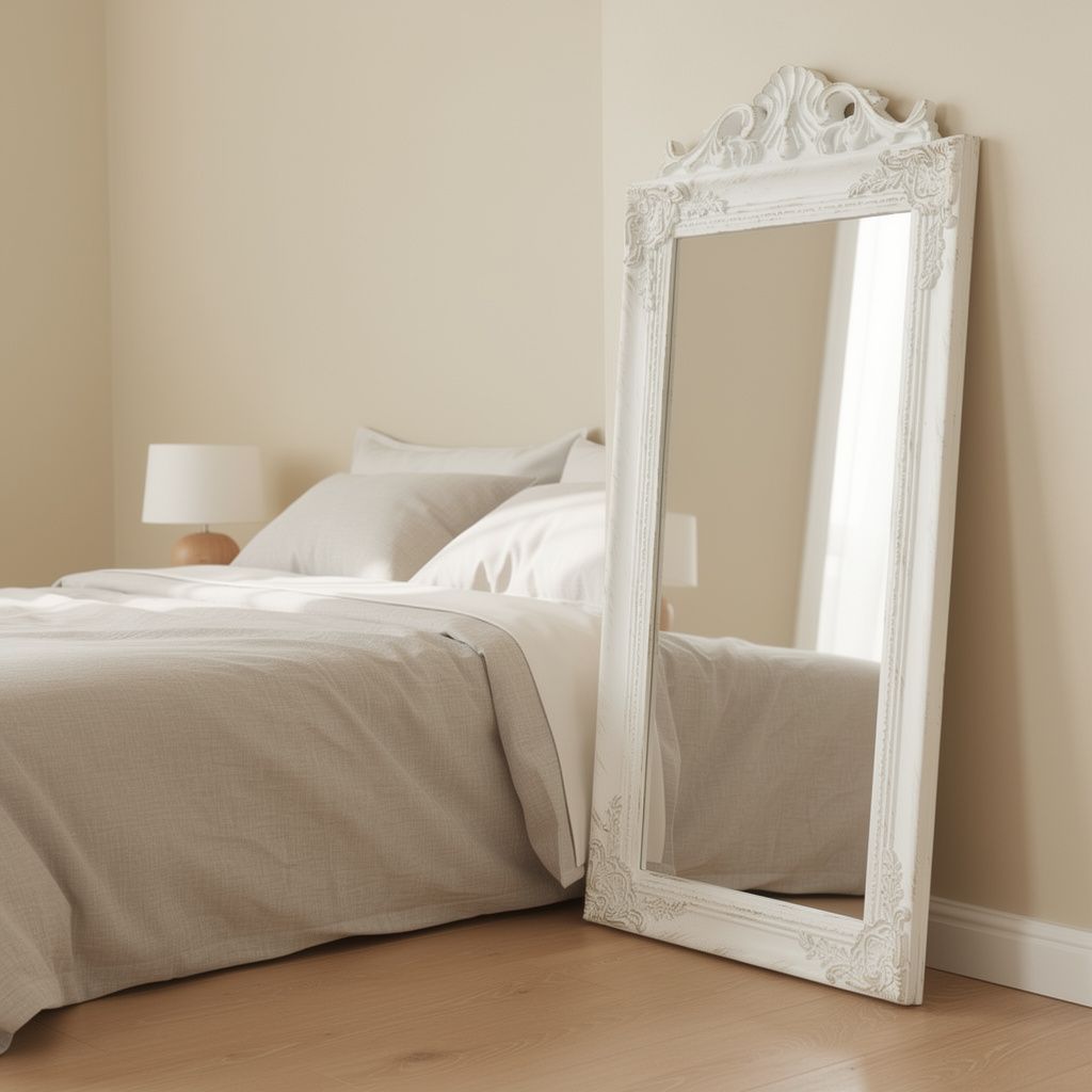 Staande spiegel barok stijl – 160 cm – sfeerbeeld